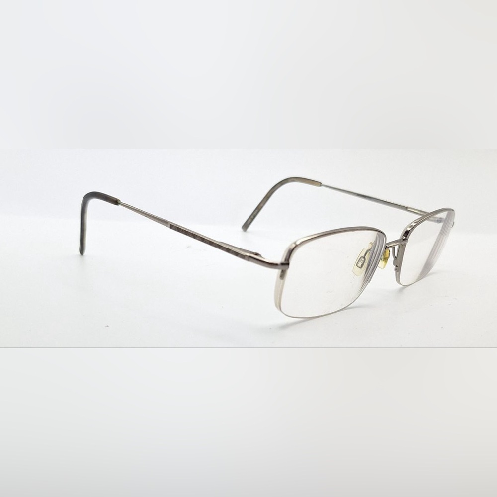 Board Room Classics BC536 Silver Oval Half-Rim Sunglasses Frames Only